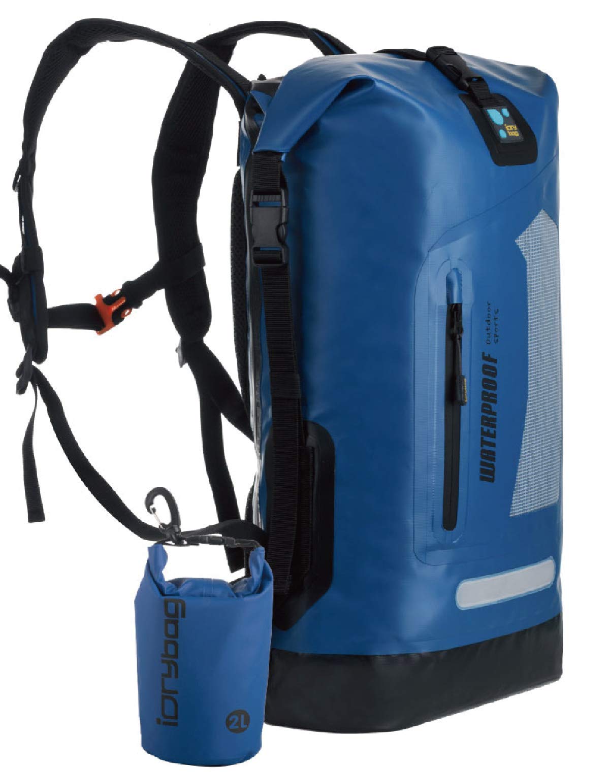 Waterproof Roll-Top Dry Backpack for Hiking & Kayaking