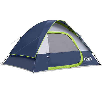 2-4 Person Waterproof Dome Camping Tent with Rainfly