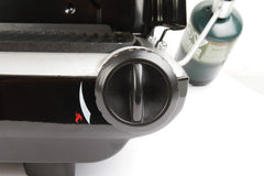 2-in-1 Portable Camping Grill and Stove with Adjustable Burners