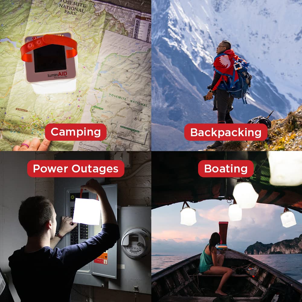 Inflatable Solar LED Camping Lantern for Outdoor Use