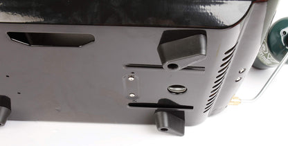 2-in-1 Portable Camping Grill and Stove with Adjustable Burners