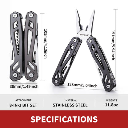 WETOLS Multitool Needle Nose Pliers Series