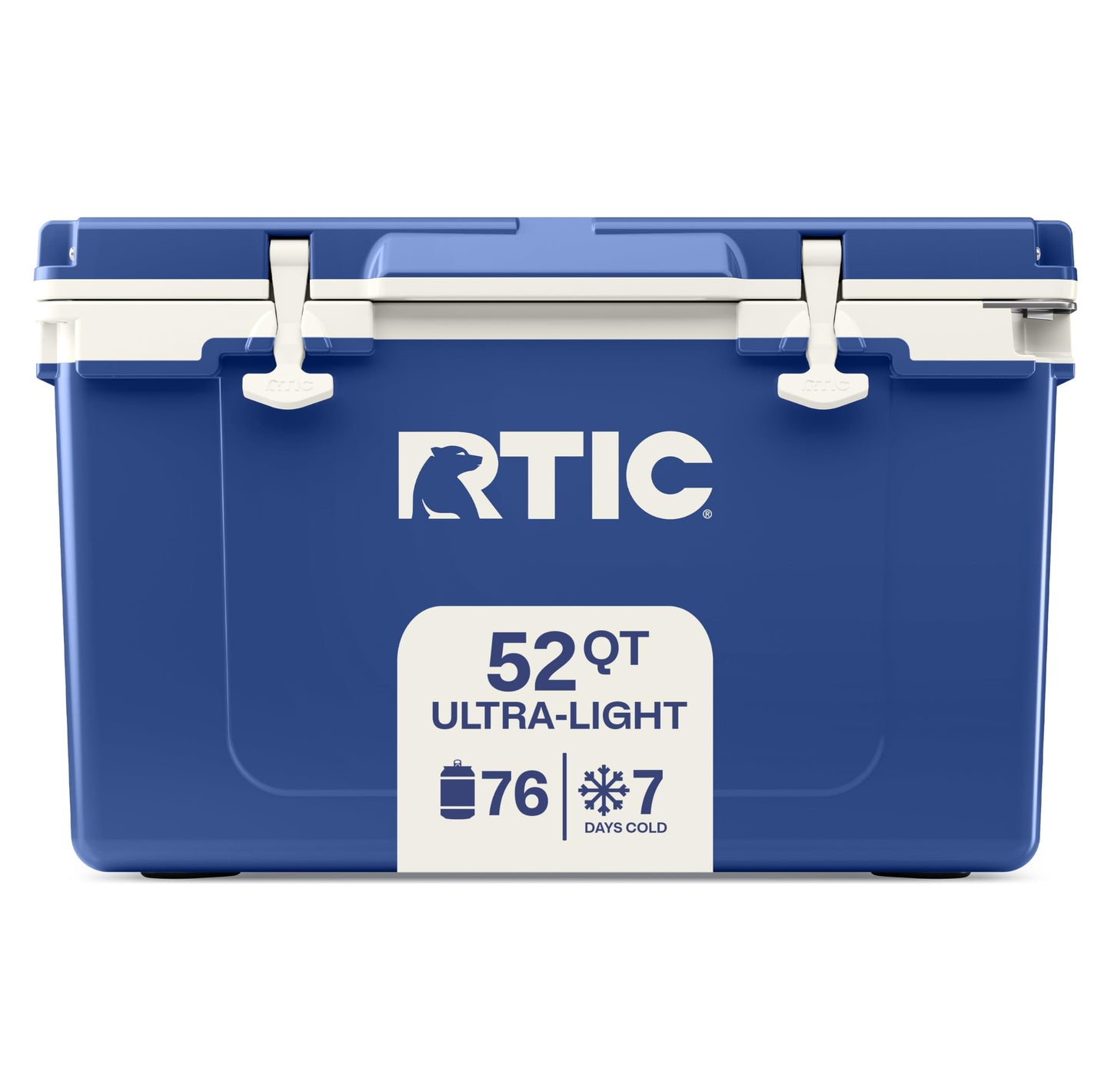 52 Quart Lightweight Hard Cooler for Camping & Outdoor Trips