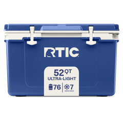 52 Quart Lightweight Hard Cooler for Camping & Outdoor Trips