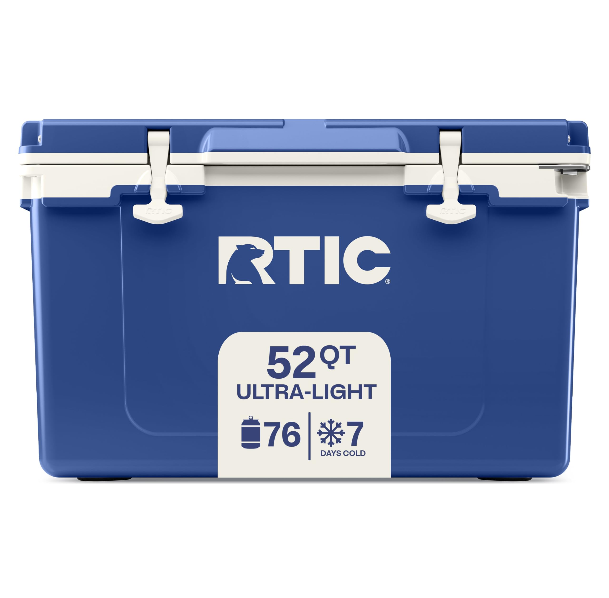 52 Quart Lightweight Hard Cooler for Camping & Outdoor Trips
