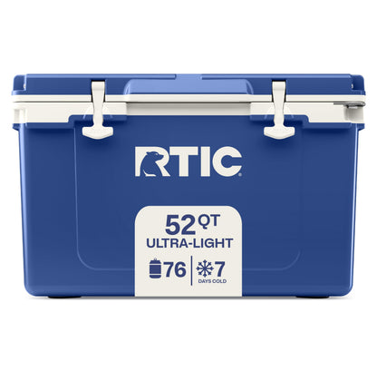 52 Quart Lightweight Hard Cooler for Camping & Outdoor Trips