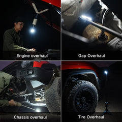 Rechargeable Camping Lantern with 12000mAh Battery and Light Modes