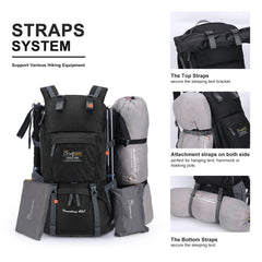 40L Lightweight Hiking Backpack for Camping & Backpacking