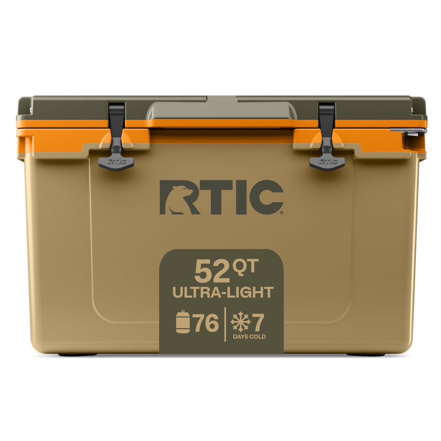 52 Quart Lightweight Hard Cooler for Camping & Outdoor Trips