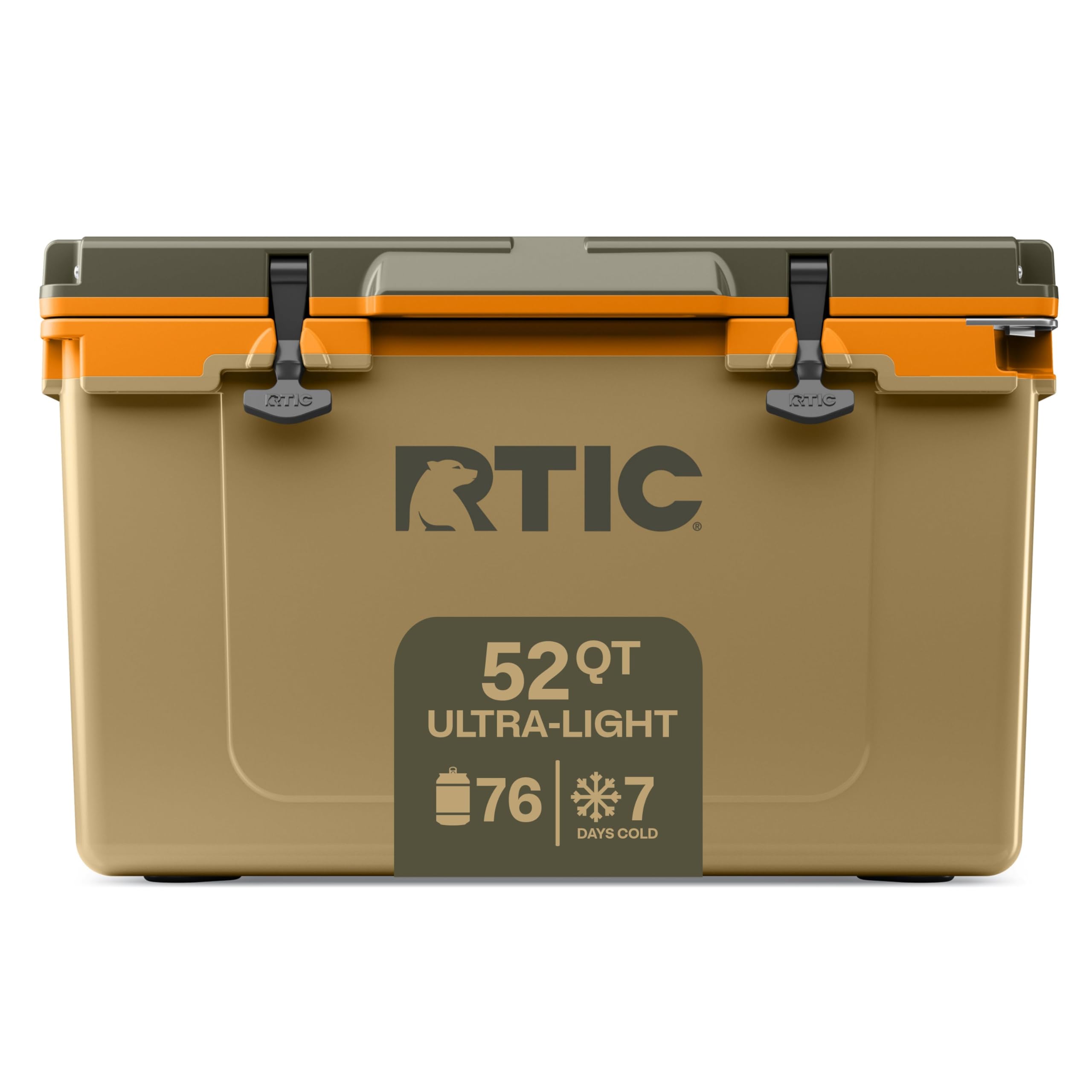52 Quart Lightweight Hard Cooler for Camping & Outdoor Trips