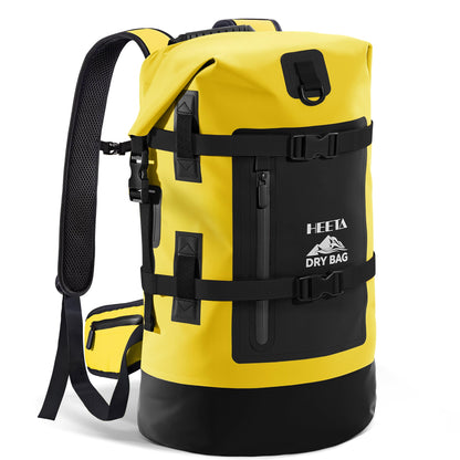 40L Waterproof Roll-Top Dry Backpack for Outdoor Adventures