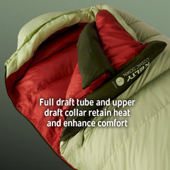 20°F Down Mummy Sleeping Bag for Backpacking & Camping