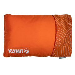 Shredded Memory Foam Camping Pillow with Reversible Cover