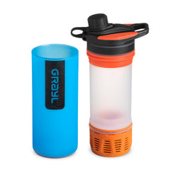 GRAYL GeoPress 24 oz Water Purifier Bottle - Filter for Hiking, Camping, Survival, Travel