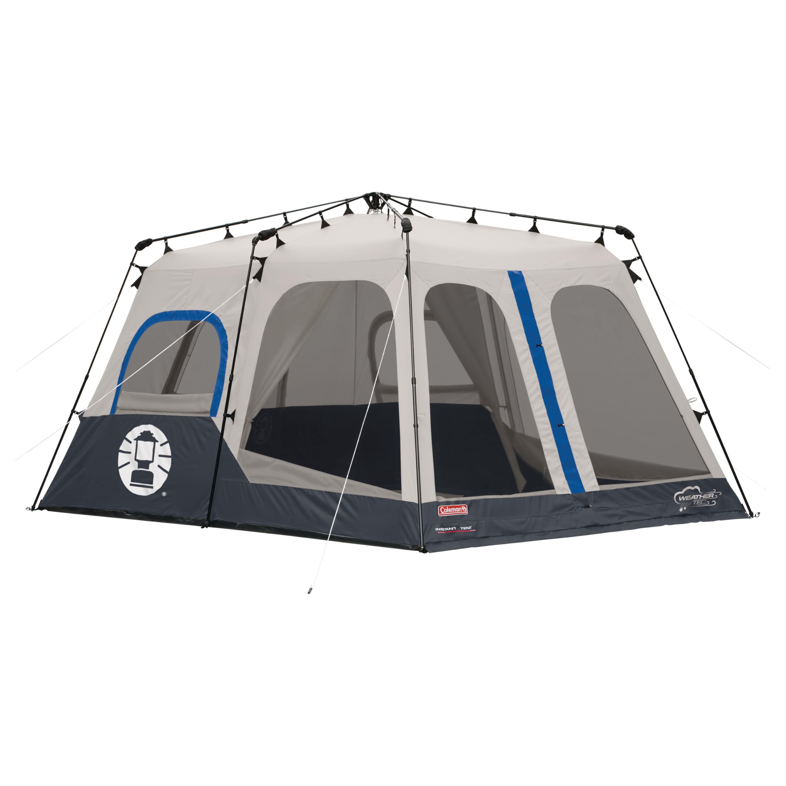 4-10 Person Instant Camping Tent with Pre-Attached Poles