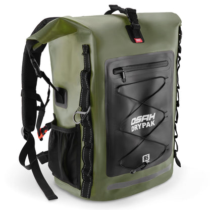 Waterproof Roll-Top Dry Backpack for Hiking & Outdoor Use