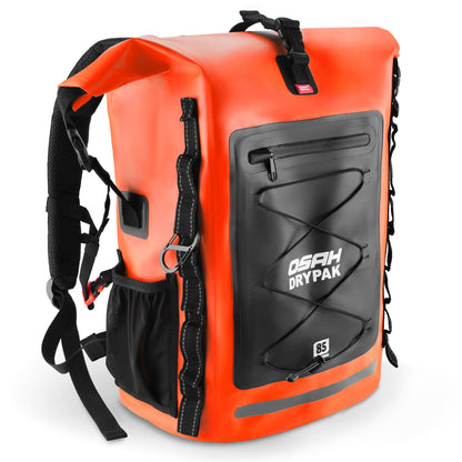 Waterproof Roll-Top Dry Backpack for Hiking & Outdoor Use