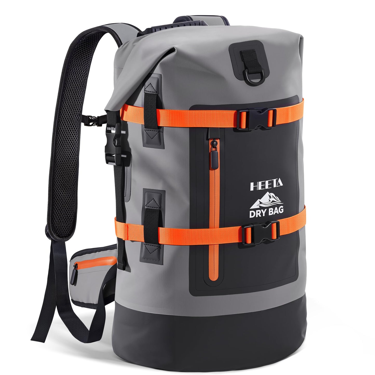 40L Waterproof Roll-Top Dry Backpack for Outdoor Adventures