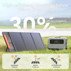 Foldable Waterproof Solar Panel Charger for Camping & Hiking