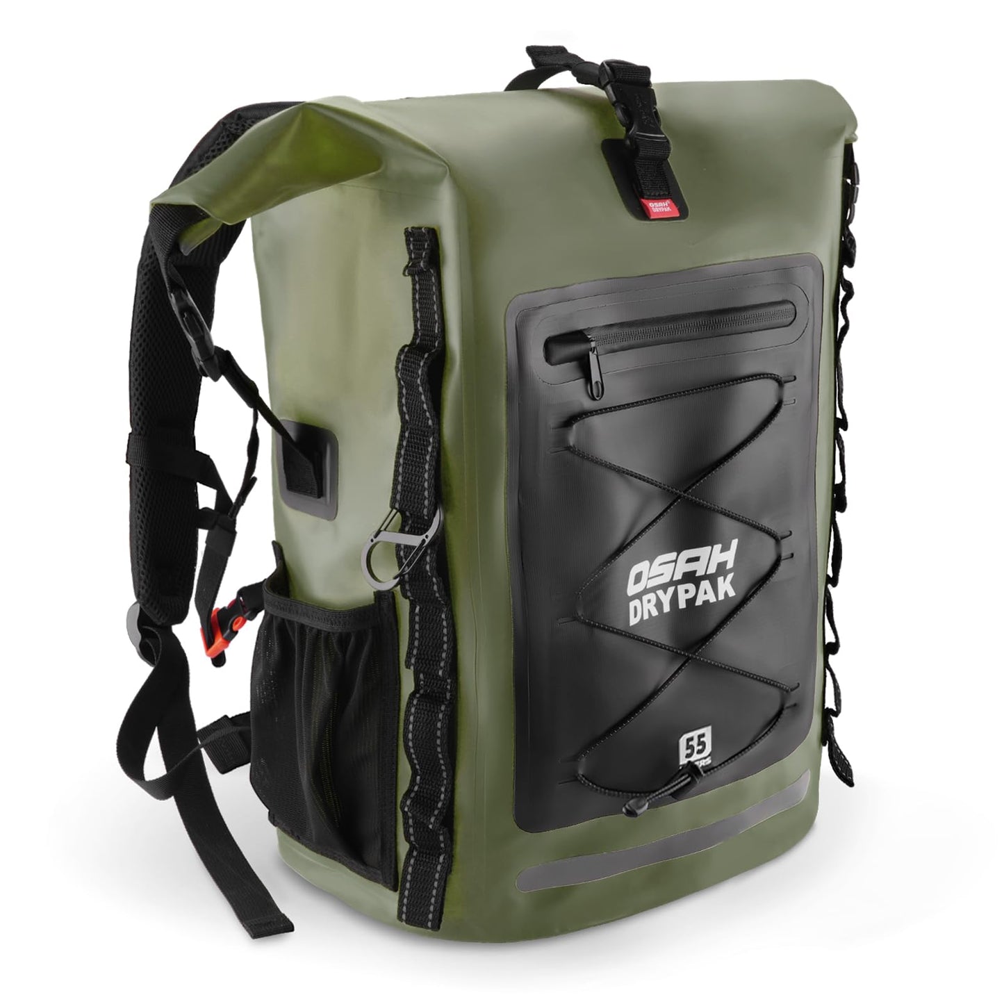 Waterproof Roll-Top Dry Backpack for Hiking & Outdoor Use