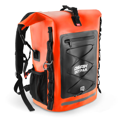 Waterproof Roll-Top Dry Backpack for Hiking & Outdoor Use