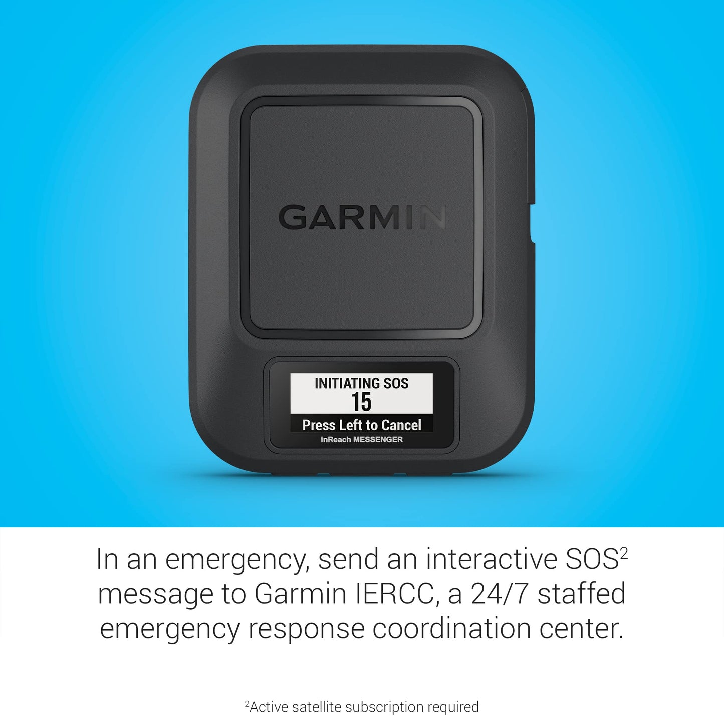 Garmin inReach® Messenger Handheld Satellite Communicator