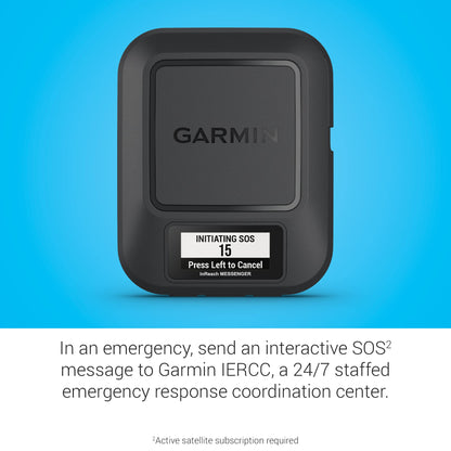 Garmin inReach® Messenger Handheld Satellite Communicator