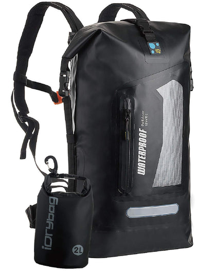 Waterproof Roll-Top Dry Backpack for Hiking & Kayaking