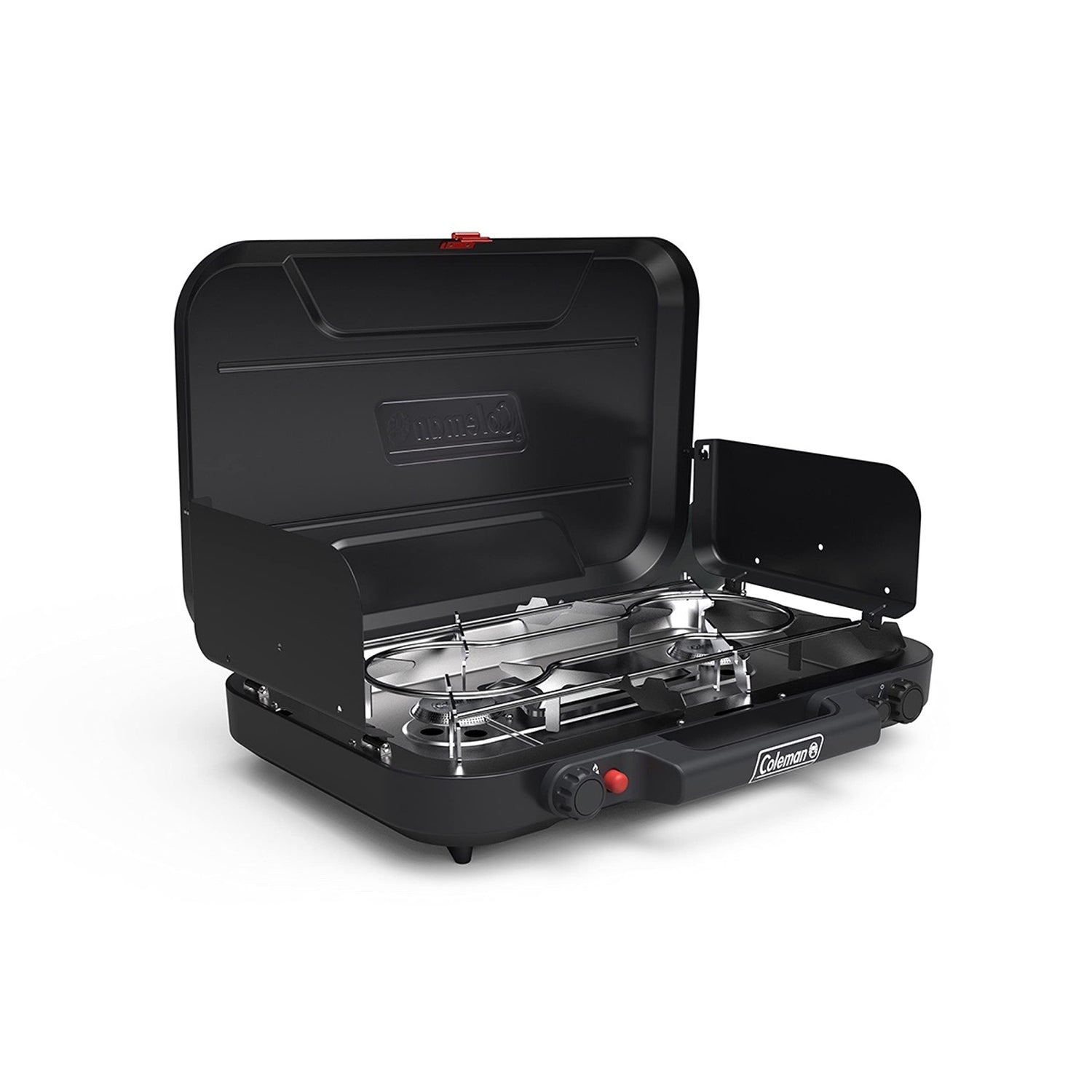 3-Burner Propane Camping Stove with Adjustable Heat Control