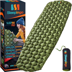 Ultralight Inflatable Sleeping Mat for Camping & Hiking