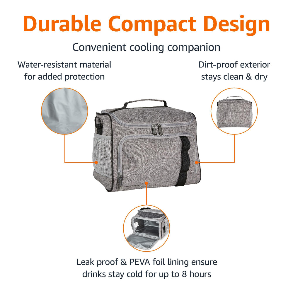 Soft Insulated Cooler for Camping and Outdoor Use