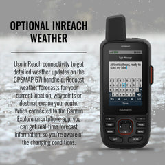 Rugged Handheld Hiking GPS with Satellite Messaging