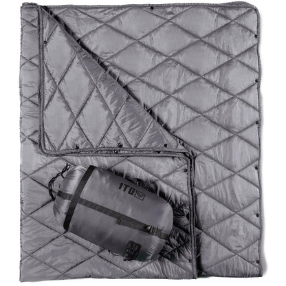 Lightweight Packable Camping Blanket with Snap Buttons