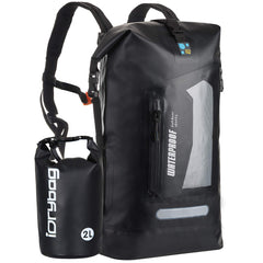 Waterproof Roll-Top Dry Backpack for Hiking & Kayaking