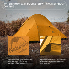 Ultralight 1-Person Backpacking Tent for Camping & Hiking