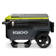 70Qt Wheeled Cooler with Insulated Hard Shell Design
