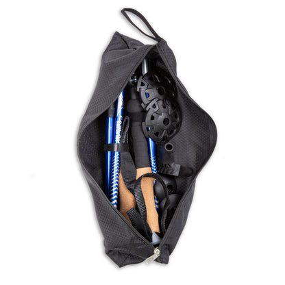 Lightweight Aluminum Trekking Poles with Extended Grip