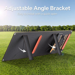 Foldable Waterproof Solar Panel Charger for Camping & Hiking