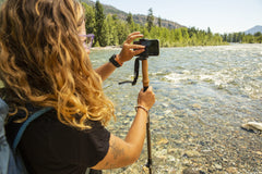 Carbon Fiber Trekking Poles with Adjustable Quick Locks