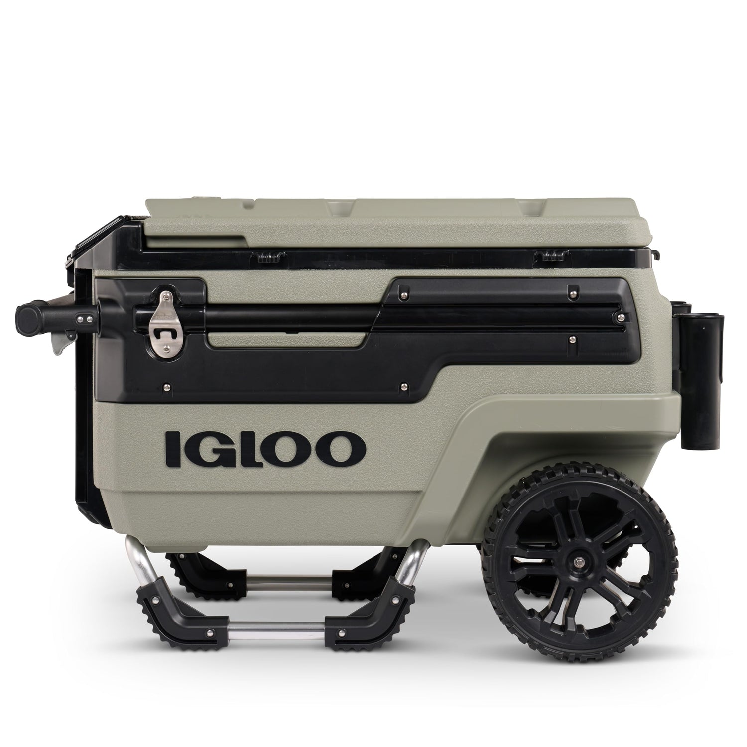 70Qt Wheeled Cooler with Insulated Hard Shell Design