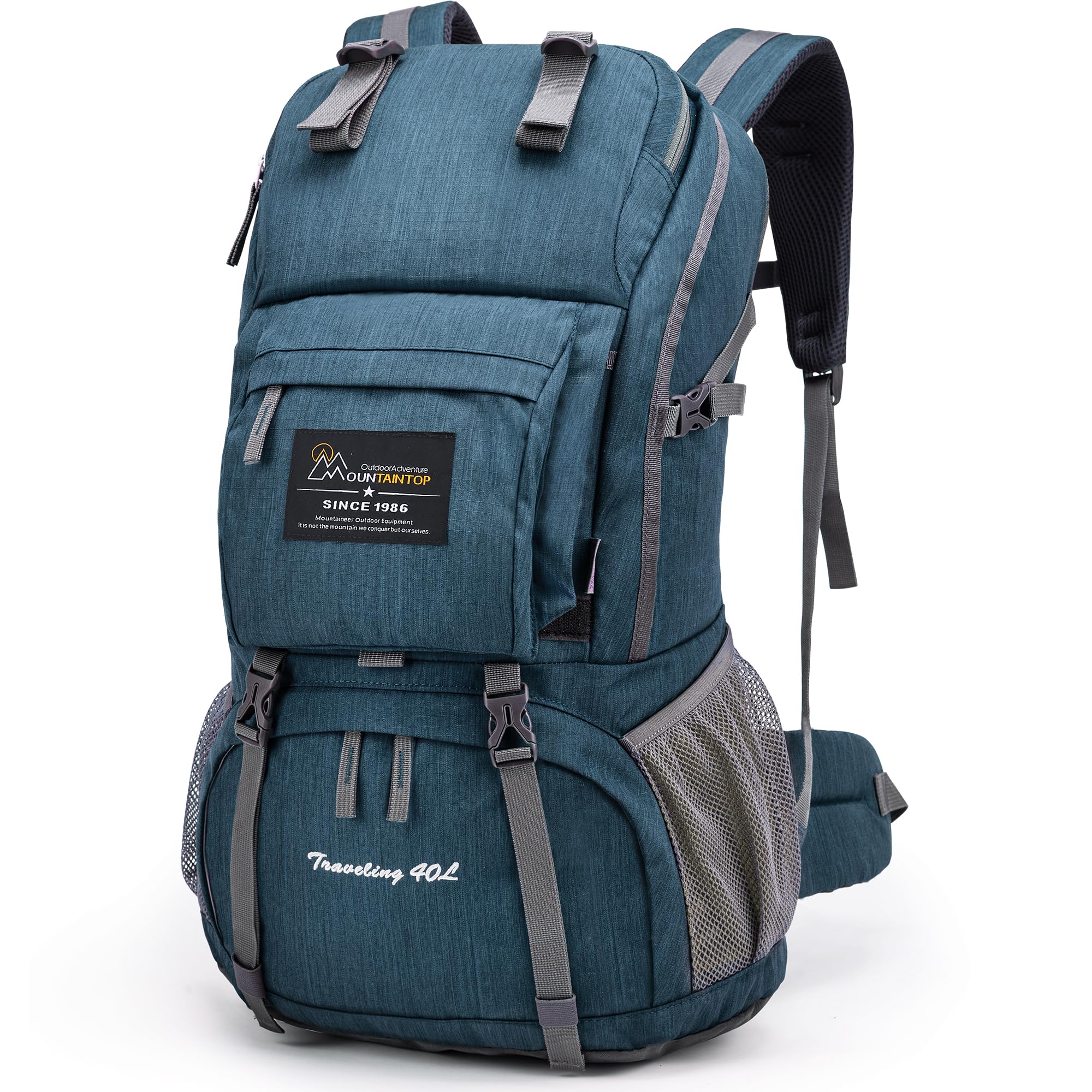 40L Lightweight Hiking Backpack for Camping & Backpacking