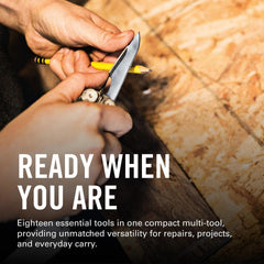 Wave Plus Multi-Tool with Replaceable Wire Cutters and Sheath
