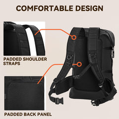 40L Waterproof Roll-Top Dry Backpack for Outdoor Adventures