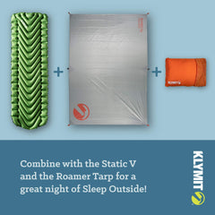 Shredded Memory Foam Camping Pillow with Reversible Cover