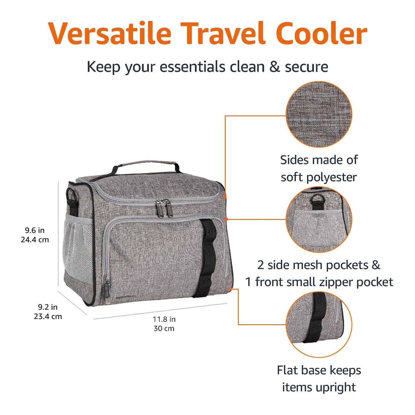 Soft Insulated Cooler for Camping and Outdoor Use