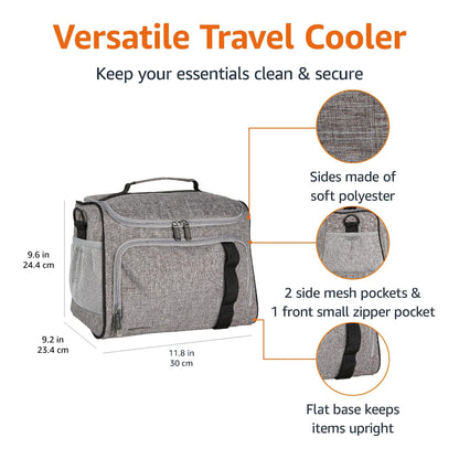 Soft Insulated Cooler for Camping and Outdoor Use