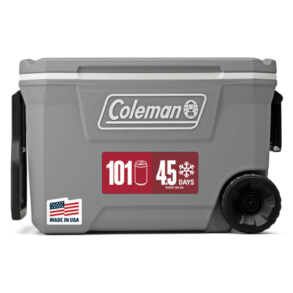 Wheeled Ice Chest Cooler with Durable Insulated Design