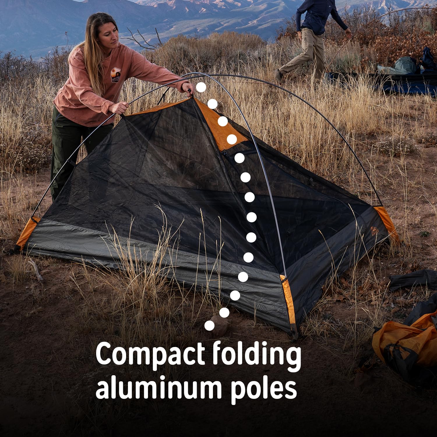 Kelty Grand Mesa 2P or 4P Backpacking Tent – 3 Season Camping, Thru Hiking Shelter, Aluminum Pole Frame, Single Door + Vestibule Model