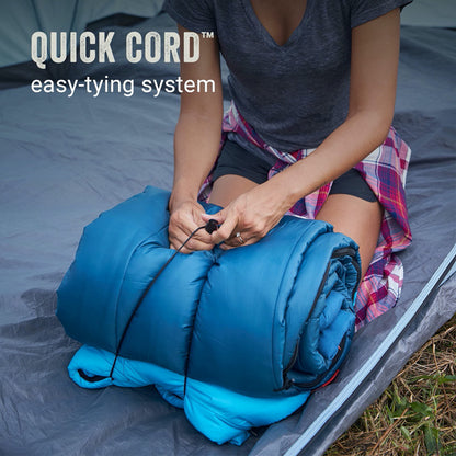 20-40°F Lightweight Adult Sleeping Bag with Compression Sack