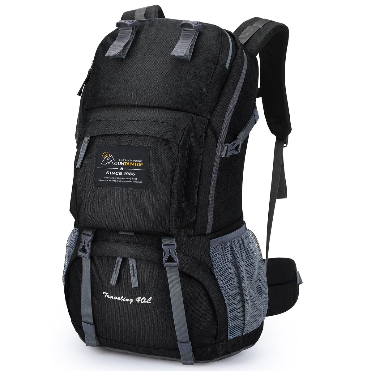 40L Lightweight Hiking Backpack for Camping & Backpacking